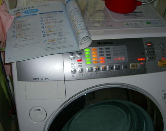 洗濯乾燥機の図