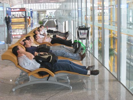 北京首都国際空港の休憩・昼寝スポット2