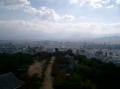 松山城　天守閣からの眺め