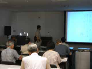 古文書専修講座、様子(2008.7.18)