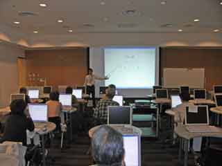 簡単パソコン教室(2008.05.11)、様子