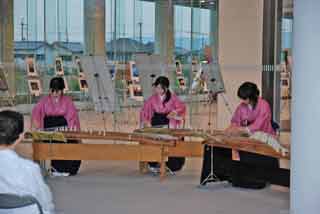 奈良女子大学 琴部ミニコンサート(2008.07.06)、様子