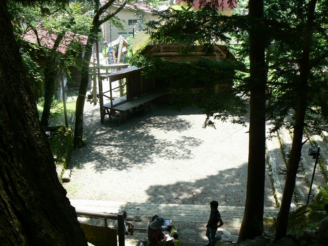 桧枝岐歌舞伎の舞台