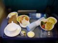 パリ・ウィーン間のオーストリア航空機内食