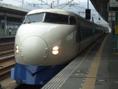 新幹線０系オリジナル塗装車…新山口駅にて
