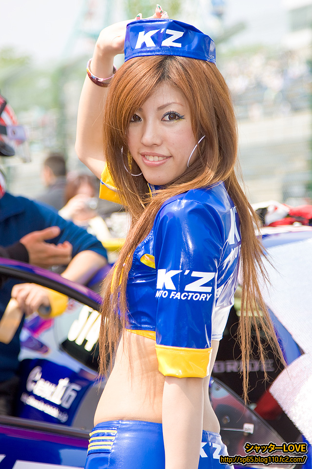 シャッターLOVE K'Z Racing（長谷川めぐ）＠S耐2008 第1戦 in 鈴鹿