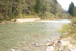 松川の源流