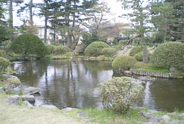 上杉伯爵邸の庭園